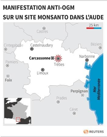 Des militants anti OGM sur le
chantier dun site Monsanto militants anti ogm chantier site monsanto Des militants anti OGM
sur le chantier dun site Monsanto