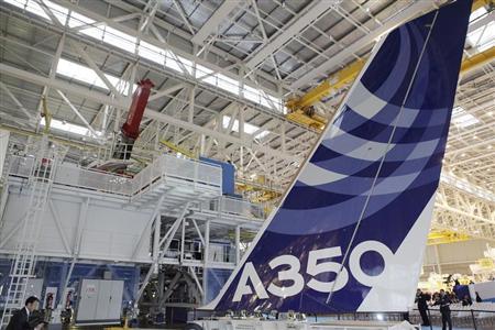 L’Airbus A350 pourrait effectuer son 1er vol au salon du Bourget