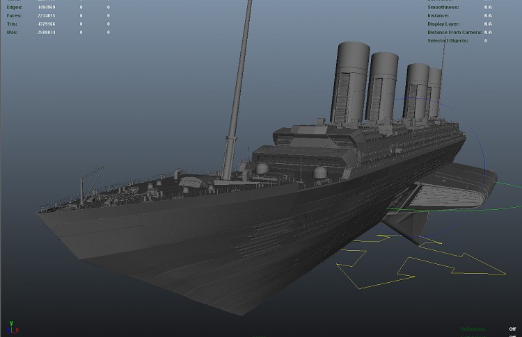 Pareil , un concept a l'epoque de the mill , pour un space-titanic :)