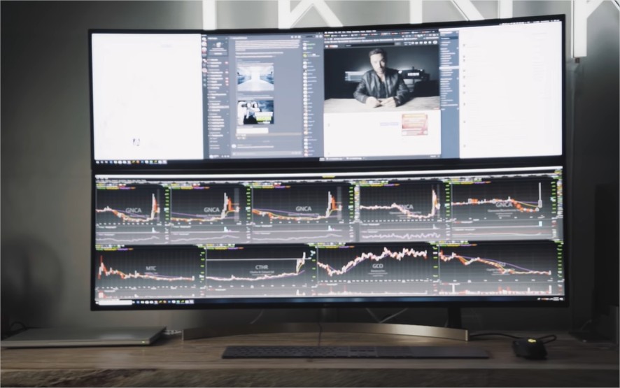 Ecran incurvé 49 pouces - Forum Bourse et Trading : Futures Formation  Trading Economie Trader