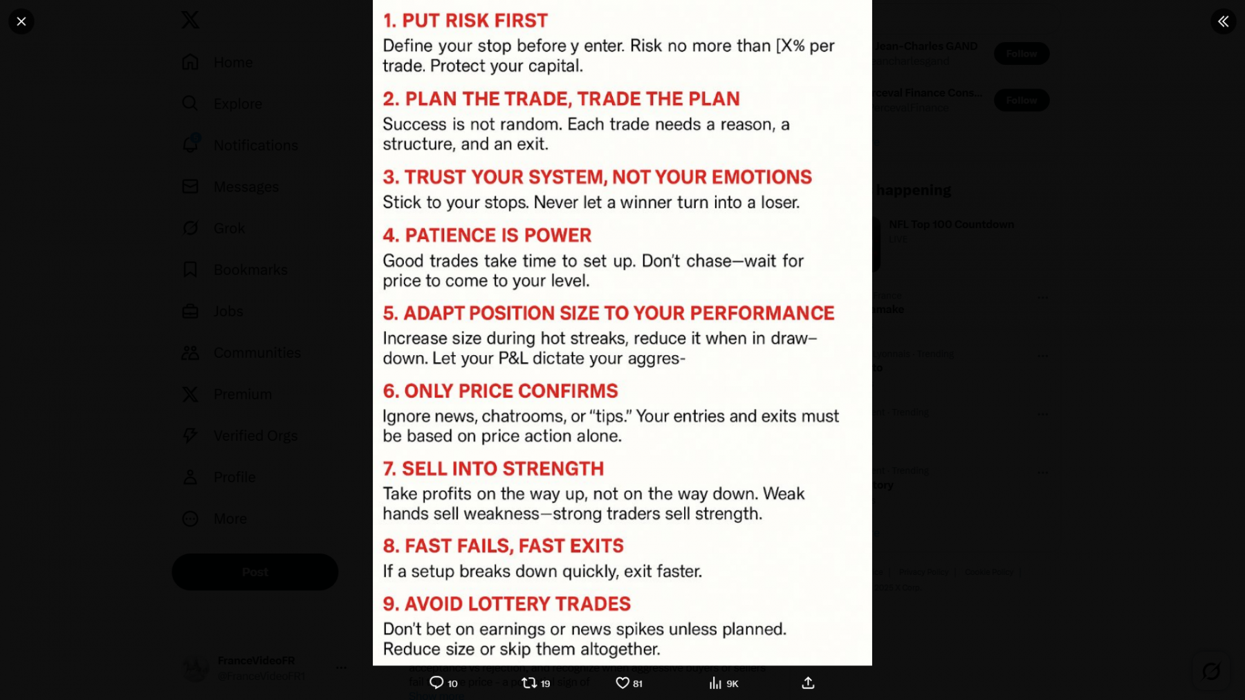 THE 9 LONGEVITY TRADING TIPS