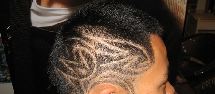 Coupe De Cheveux Homme Court Avec Dessin Gallery