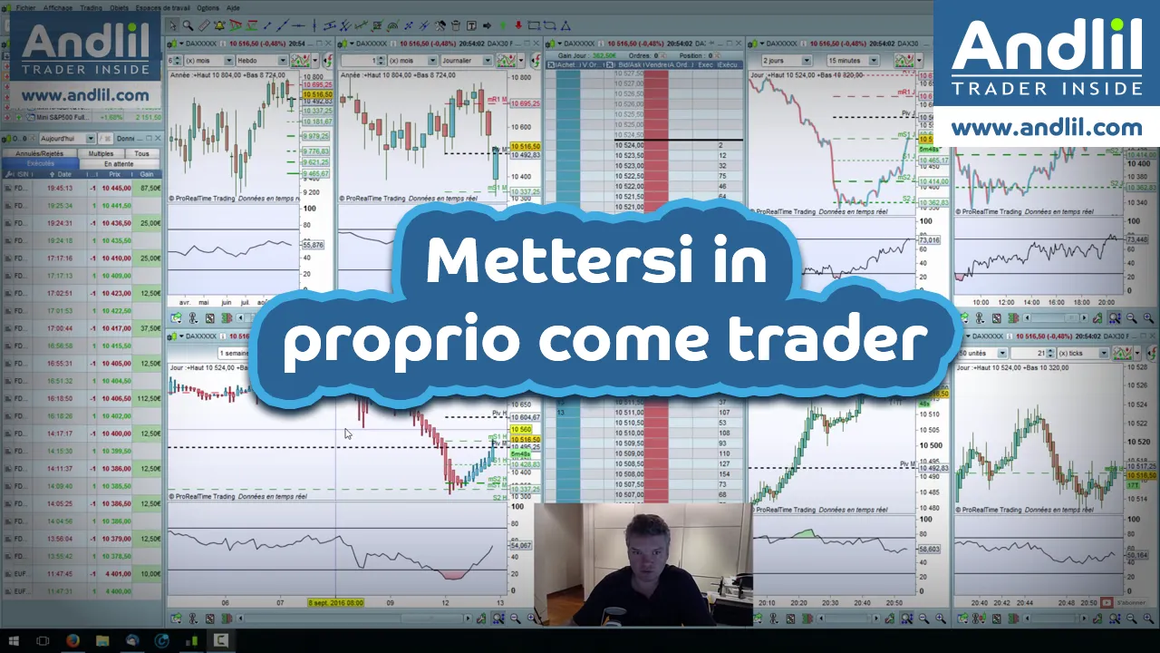 Mettersi in proprio come trader