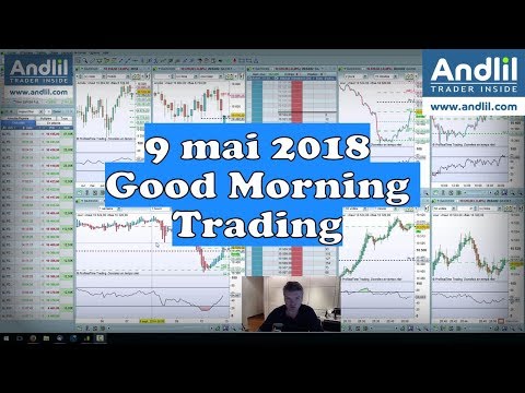 9 mai 2018 le Good Morning trading avec du pétrole et du CAC 40