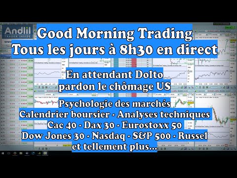 Le Good Morning Trading du 13 août 2020 par Benoist Rousseau - Andlil