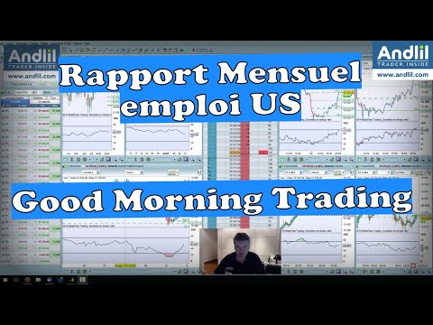 Rapport Mensuel emploi USA Good Morning Trading Benoist