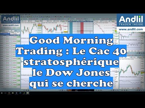 Good Morning Trading : Le Cac 40 stratosphérique, le Dow Jones qui se cherche