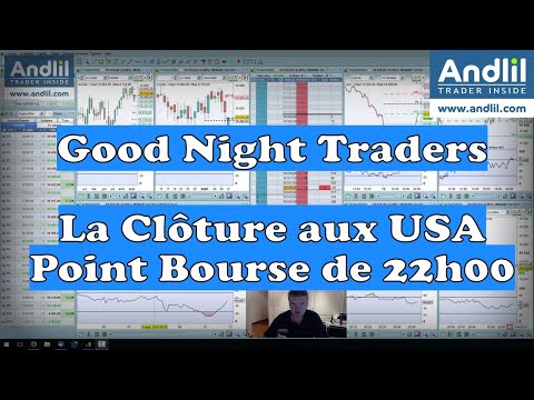 6 novembre 2019 Good Night Traders Live à 22h01 : AT Dax 30, Cac 40, Dow Jones 30, Nasdaq en Bourse