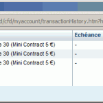 Journée des regrets, 3 trades moisis