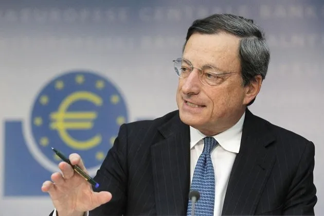 Le 3ème président de la BCE Mario Draghi