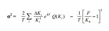 Formule du VIX