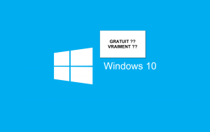 Windows est-il vraiment gratuit ?