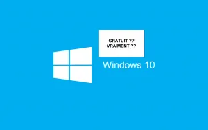 Windows est-il vraiment gratuit ?