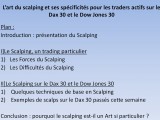 Conférence l'Art du scalping sur le Dax 30 et le Dow Jones 30