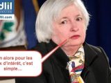 Janet Yellen et les taux d'intérêt