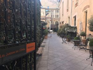 Accès du restaurant Les Jardins de l'Opéra
