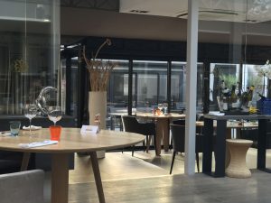 Cadre du restaurant Les Jardins de l'Opéra