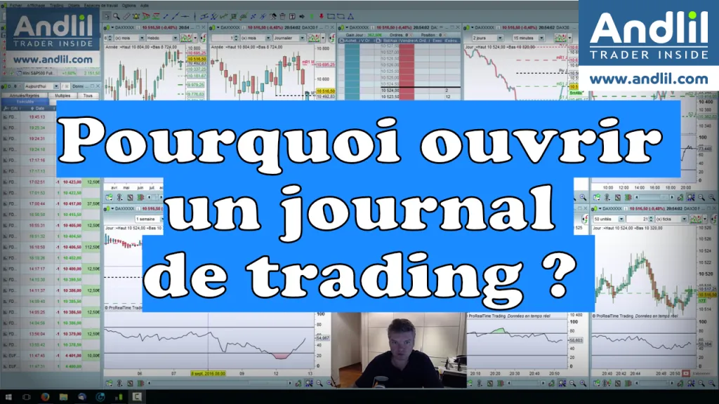 Avoir son journal de trading