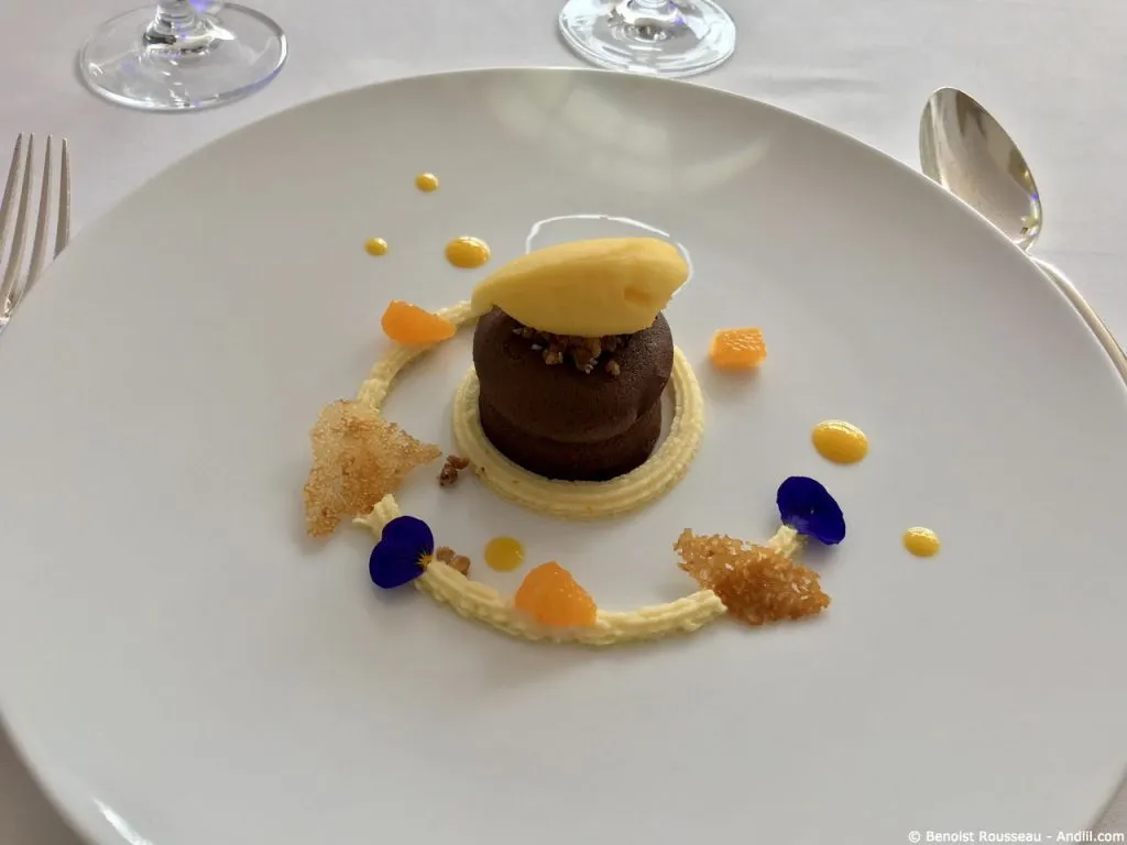 Dessert le pavillon des boulevards