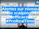 Scalping avec ProRealTime, alertes sur niveaux