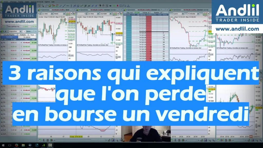 Pourquoi perdons-nous de l’argent le vendredi ?