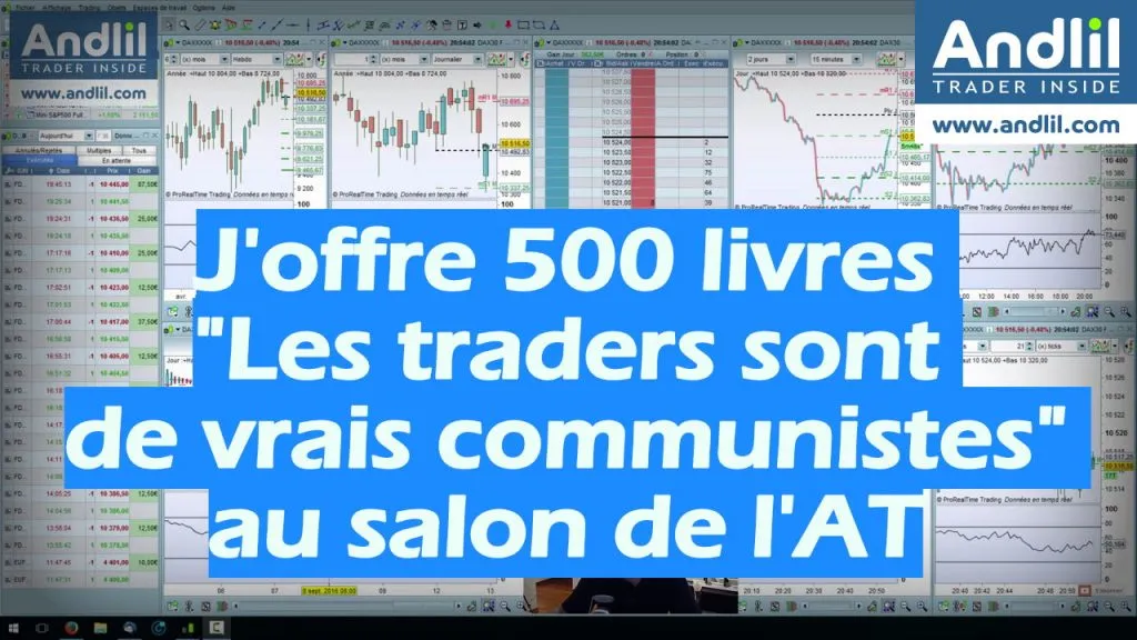 trader communiste 500 livres aux camarades offerts