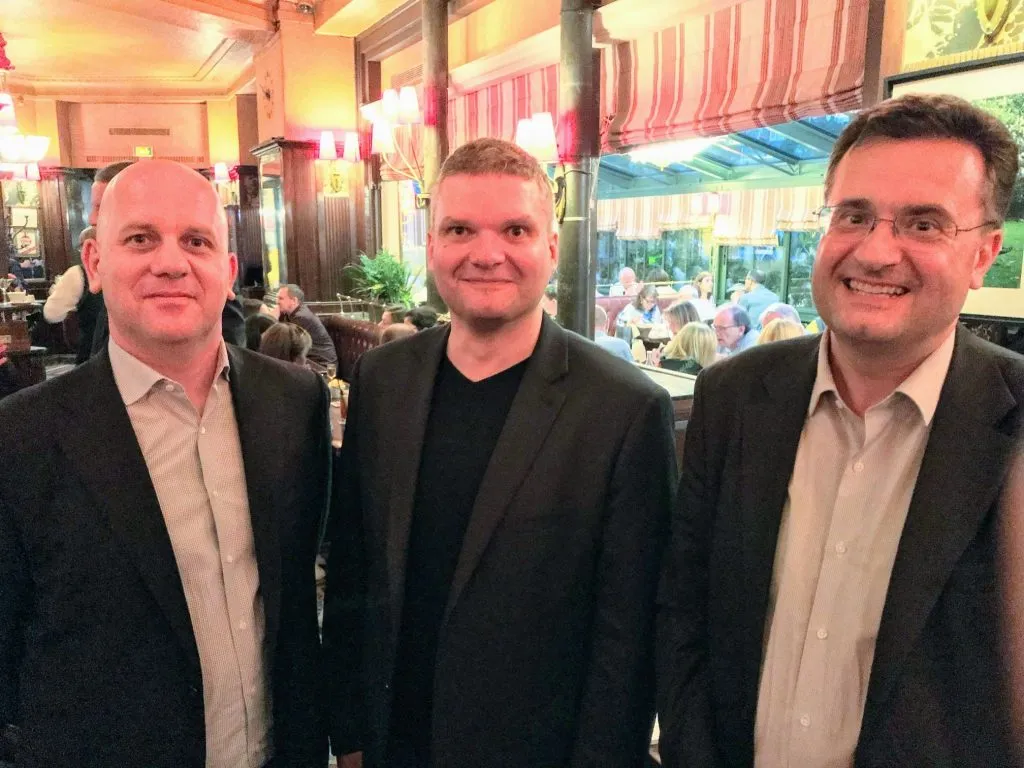 Christophe Jurczak, Benoist Rousseau et Frédéric Granotier