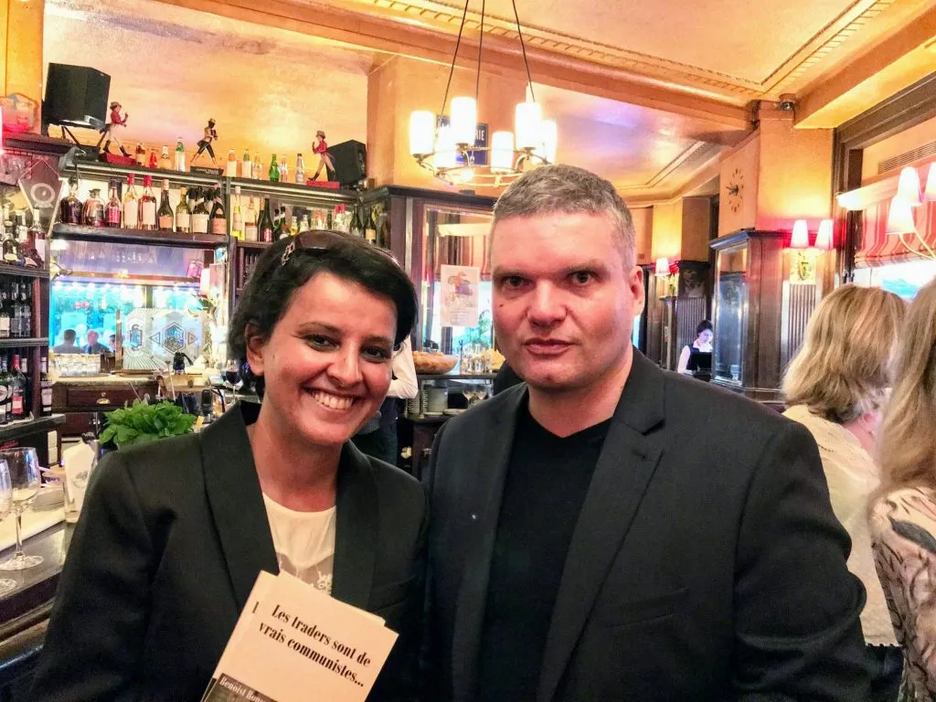 Najat Vallaud-Belkacem et Benoist Rousseau