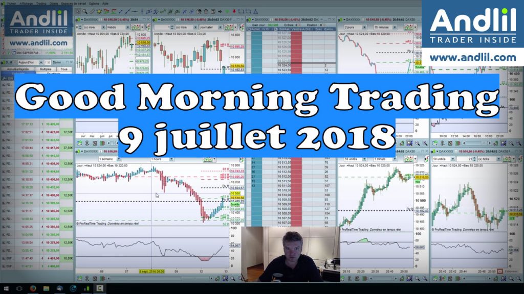 Good Morning Trading 9 juillet 2018