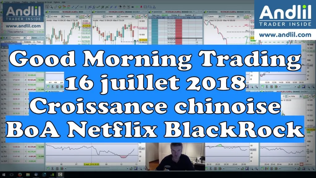 Croissance chinoise et résultats US : le point sur la bourse