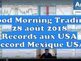 Nouveaux records à Wall Street qui saluent l'accord commercial USA Mexique - Good Morning Trading