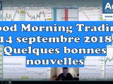 Good Morning Trading : les marchés rebondissent sur des bonnes nouvelles