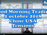 On reparle de la Chine et de l'Italie, Good Morning trading du 2 octobre 2018