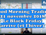 Tentative de rebond avant le black friday ? Les Bourses sont tendues