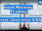 Good Morning Trading, Brexit, Jour férié aux USA