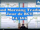 Jour de BCE, Discours de Mario Draghi en bourse et ShutDown de 3 mois ?