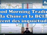 la Chine inquiète, la BCE ne rassure pas, des marchés financiers moroses