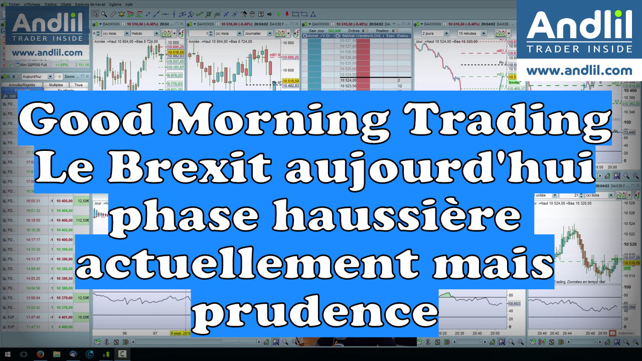 Marchés financiers : prudence avant le vote sur le Brexit