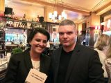 Najat Vallaud-Belkacem et Benoist Rousseau