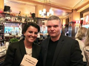 Najat Vallaud-Belkacem et Benoist Rousseau