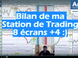 Mes stations de trading multi écrans, retour après une année d'utilisation [vidéo]