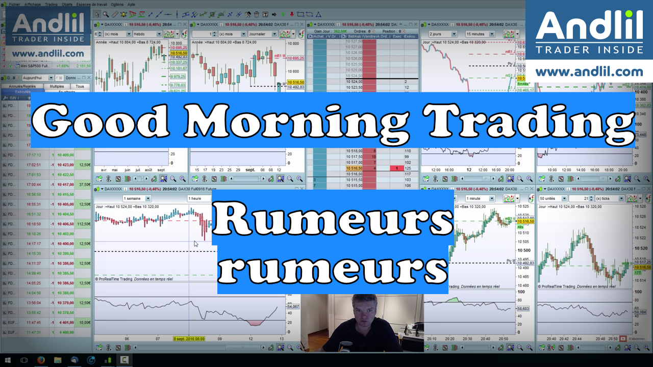 Trading : naviguer dans un marché rythmé par les rumeurs