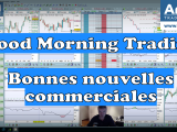 Bonnes nouvelles en Chine, la Bourse monte - Good Morning Trading et USA Pré Market