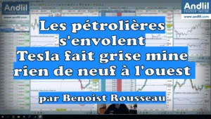 Les pétrolières s'envolent, Tesla fait grise mine, rien de neuf à l'ouest