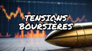 Tension sur les marchés boursiers