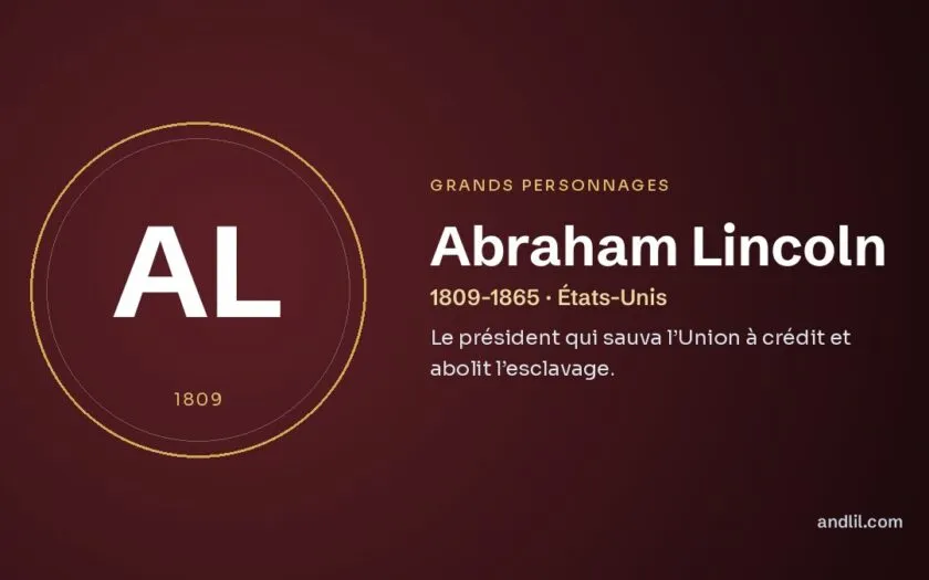 Abraham Lincoln : Le président qui sauva l’Union à crédit et abolit l’esclavage