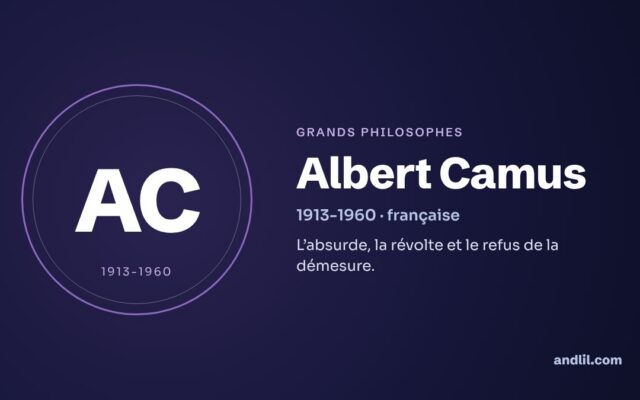 Albert Camus : biographie, idées et héritage