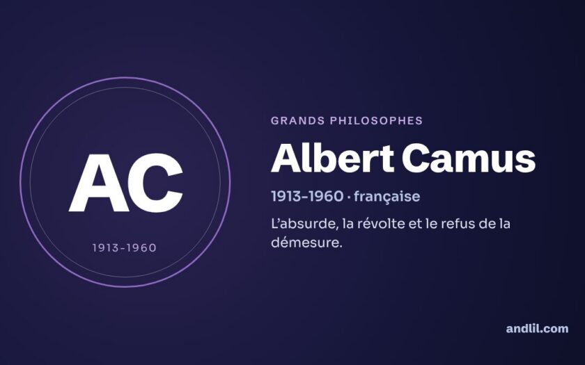 Albert Camus : biographie, idées et héritage