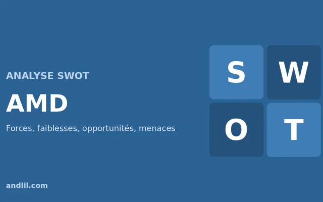 Analyse SWOT d'AMD : forces, faiblesses, opportunités et menaces