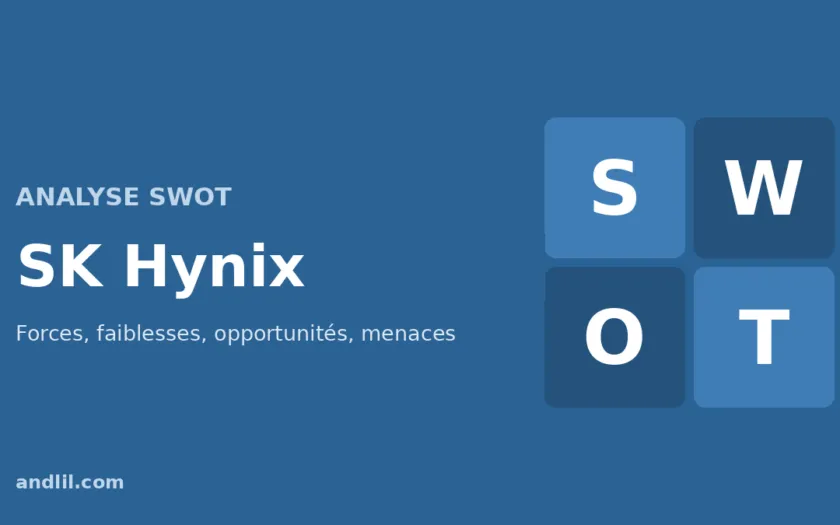 Analyse SWOT de SK Hynix : forces, faiblesses, opportunités et menaces